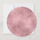 ピンクグリジーグリッターヒョウ印刷 (裏面)