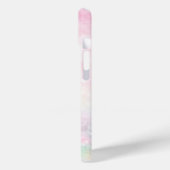 ピンクグリッターかわいらし《写真》ぼけ味パターン Case-Mate iPhoneケース (裏面 / 左)