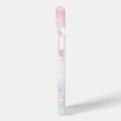 ピンクグリッターかわいらし《写真》ぼけ味パターン Case-Mate iPhoneケース (裏面 / 左)