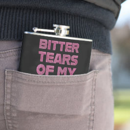 ピンクグリッターの涙が私のピックボールの対戦相手 フラスク