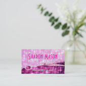 ピンクグリッターはさみ 予約カード (スタンド正面)