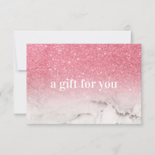 ピンクグリッターグラデーションマーブルサロンメイクアップブティック