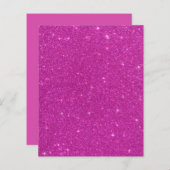 ピンクグリッタースクラップブックの背景紙 (正面/裏面)