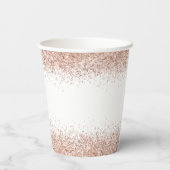 ピンクグリッタータッセルワースザハッスル卒業 紙コップ (裏面)