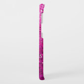 ピンクグリッターテクスチャ Case-Mate SAMSUNG GALAXYケース (裏面/左)