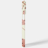 ピンクグリッタートロピカル葉 Case-Mate iPhoneケース (裏面 / 右)