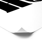 ピンクグリッタードリップやる気を起こさせるハッスル引用文ポスター ポスター (コーナー)