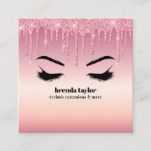 ピンクグリッタードリップスアイラッシュブラウバープロフェッショナル