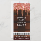 ピンクグリッタードリップチョコレートキャンディバーパーティーVIP (裏面)