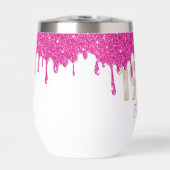 ピンクグリッタードリップ金ゴールド1984 40th Birthday (正面)