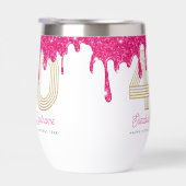 ピンクグリッタードリップ40歳の誕生日 (右面)