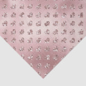 ピンクグリッターハート 薄葉紙 (詳細)