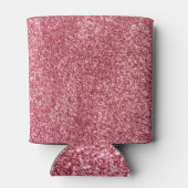 ピンクグリッターバラ金ゴールドパターン 缶クーラー (裏面)