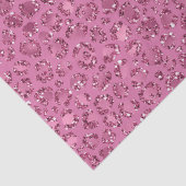 ピンクグリッターヒョウ 薄葉紙 (詳細)