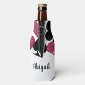 ピンクグリッターベガスブライデスメイドボトル ボトルクーラー (ボトル裏面)