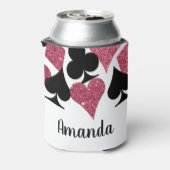 ピンクグリッターベガスブライドカスタムクーラーボックス 缶クーラー (缶裏面)