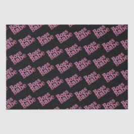 ピンクグリッターボスバベ 薄葉紙