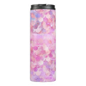 ピンクグリッターマーメイドテール タンブラー (裏面)