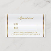 ピンクグリッターリップアポイントメント集計表2 予約カード (裏面)