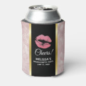 ピンクグリッターリップ&バラ金ゴールドトロピカル葉 缶クーラー (缶裏面)