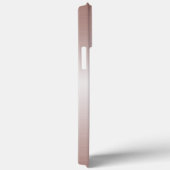 ピンクグリッタールック手書き名 Case-Mate iPhoneケース (裏面 / 右)