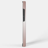 ピンクグリッタールック手書き名 SAMSUNG GALAXYケース (右側面)