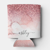 ピンクグリッター大理石 缶クーラー (裏面)