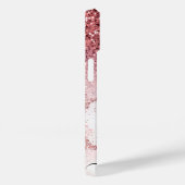 ピンクグリッター大理石 Case-Mate iPhoneケース (裏面 / 右)