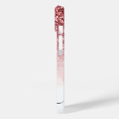 ピンクグリッター大理石 Case-Mate iPhoneケース (裏面 / 左)