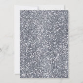 ピンクグリッター30th誕生日招待状 招待状 (裏面)