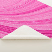 ピンクグリッター シェルパブランケット (3/4)