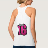 ピンクグリッター タンクトップ (裏面)