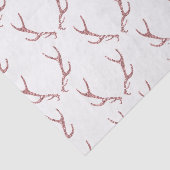 ピンクグリッター〔雄ジカの〕枝角素朴グラムガーリーカスタム 薄葉紙 (詳細)