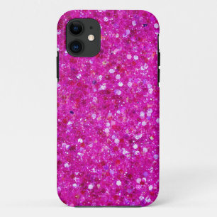 ピンクグリッター iPhone 11 ケース