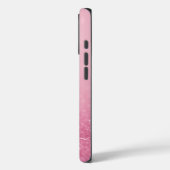 ピンクグリッターiPhoneケース(イニシャルと名前) Case-Mate iPhoneケース (裏面 / 左)