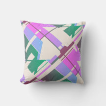 ピンクグリーンのベージュ斜め抽象芸術アートMCMルック