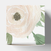 ピンクグリーンウォーター色フローラクリスチャンの好意ボックス フェイバーボックス (上部)