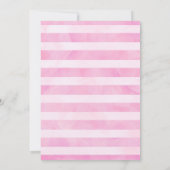 ピンクグリーンサボテン一ぴりっくペア誕生日 招待状 (裏面)