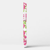 ピンクグリーンフローラ名前をカスタムするiPodタッチケース Case-Mate iPhoneケース (裏面 / 左)