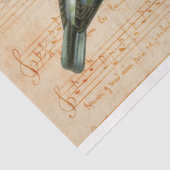 ピンクグリーンミュージカルバードバタフライバラエフェメラ 薄葉紙 (詳細)