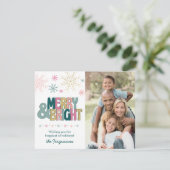 ピンクグリーンメリー金ゴールド&ブライトレトロスワール写真 シーズンカード (スタンド正面)