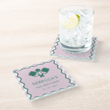 ピンクグリーンレトロピクレボール30歳の誕生日