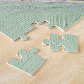 ピンクグリーン抹茶ラブティーアートシモダンェルライフB ジグソーパズル (側面)