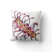 ピンクグリーヴィレアオーストラリア先住民花