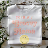 ピンクグルーヴィママレトロ誕生日 Tシャツ