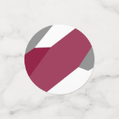 ピンクグレーと コンフェッティ (スモール正面)