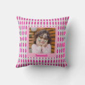 ピンクグレーカスタムの写真 クッション (裏面)