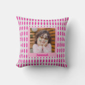 ピンクグレーカスタムの写真 クッション (正面)