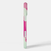 ピンクグレーグリーンIPhone 16アートフォンケース Case-Mate iPhoneケース (裏面 / 右)