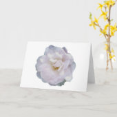 ピンクグレーバラ カード (黄色い花)